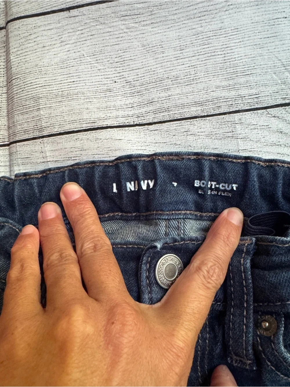 Old Navy Blue Bootcut Jeans size 7